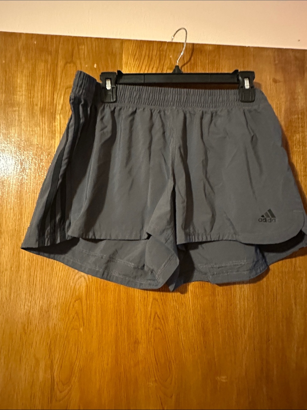 adidas Women's Charcoal Gray Athletic Shorts